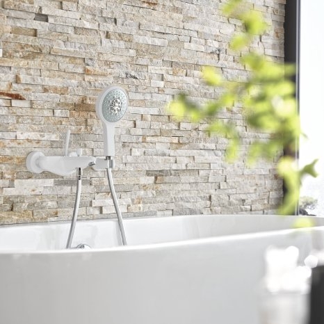 Grohe Eurodisc Joy egykaros fehér kádtöltő csaptelep 23431 LS0 (23431LS0)