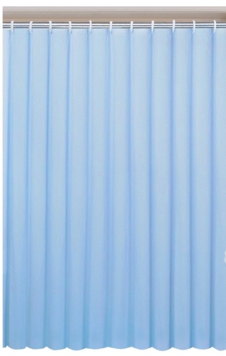 Aqualine 180x180 cm PVC zuhanyfüggöny, kék (0201003 M)