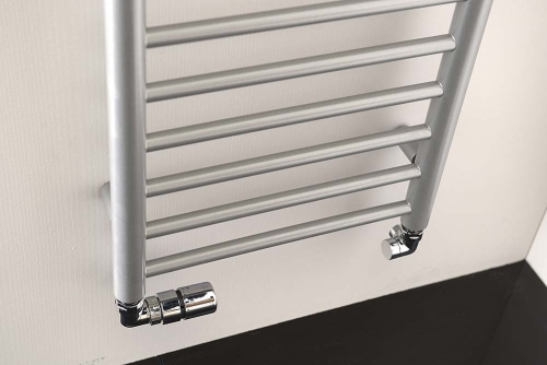 Sapho DINA fürdőszobai radiátor, 400x1560mm, 477W, metál ezüst IR364