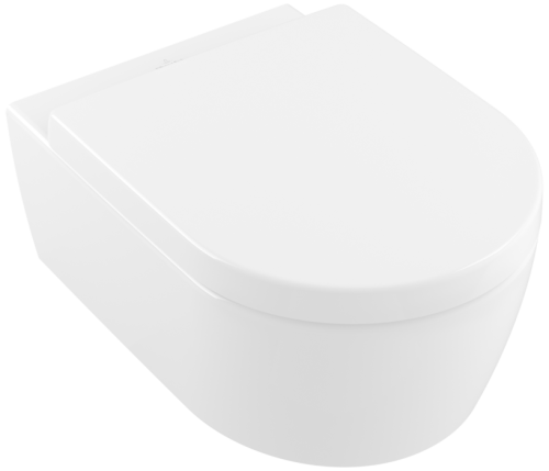 Villeroy & Boch Avento perem nélküli fali wc, lassú záródású ülőkével kombi pack 5656HR01 (5656 HR 01)