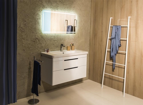 Sapho ELLA 95,7x50x42,8cm mosdótartó szekrény, fehér (EL100-3030)