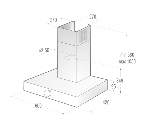 Gorenje Simplicity Design páraelszívó DTA9SY2W