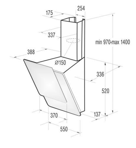 Gorenje ORA-ITO Design páraelszívó DKG552-ORA-W