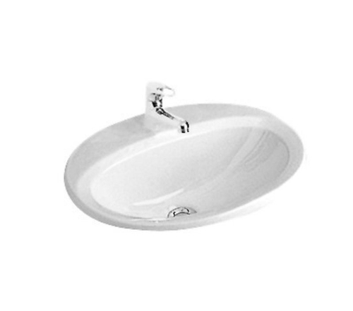 Alföldi Saval 2.0 60x48 cm beépíthető mosdó, EasyPlus bevonattal 6006 40 R1
