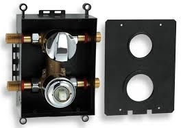 Novaservis Falba építhető termosztátos csaptelep 2 utas váltószeleppel, beépítődobozzal BOX050R,0