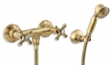Novaservis Classic zuhanycsaptelep zuhanyszettel, bronz 8060,46