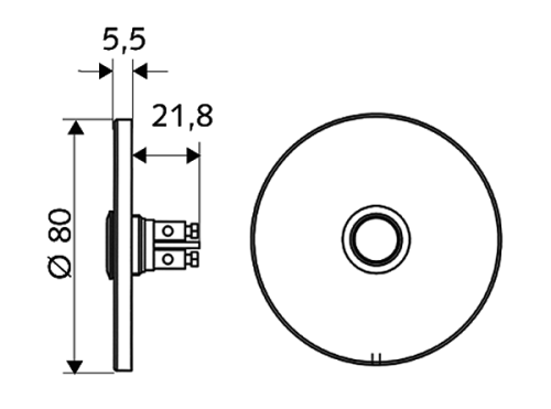 SCHELL WC-kapcsolóelem 011700699