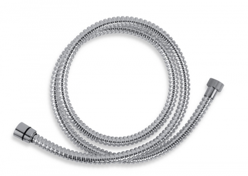 Novaservis műanyag zuhanycső, króm SPIRAL/200,0