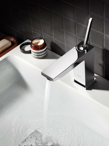 Grohe Eurocube Joy egykaros mosdócsaptelep leeresztővel, M méret 23657 000 (23657000)