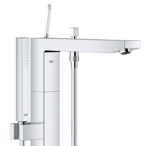 Grohe Eurocube Joy álló egykaros kádtöltő csaptelep szabadonálló kádakhoz 23667 000 (23667000)