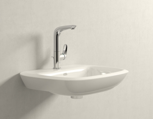 Grohe Eurostyle (2015) egykaros magasított mosdó csaptelep leeresztővel, L méret 23569003