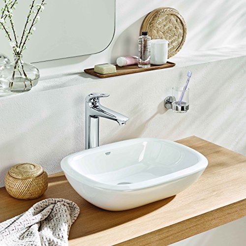 Grohe Eurostyle (2015) egykaros magasított mosdó csaptelep leeresztő nélkül, XL méret 23570003