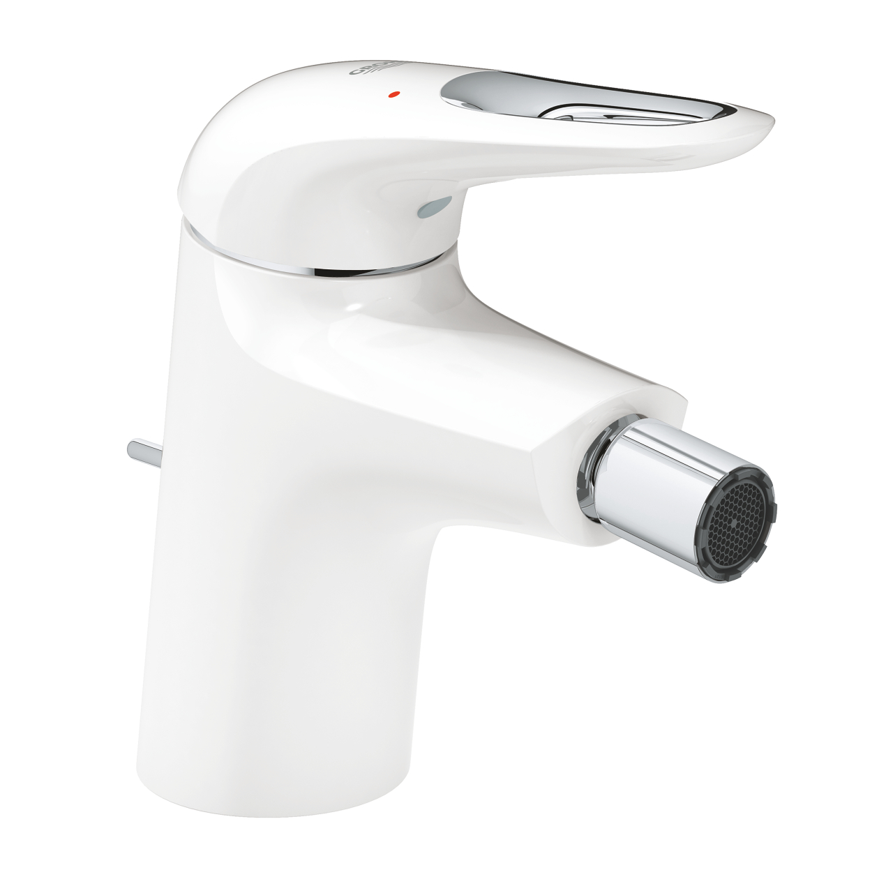 Grohe Eurostyle (2015) egykaros bide csaptelep leeresztővel, fehér, S méret 33565LS3