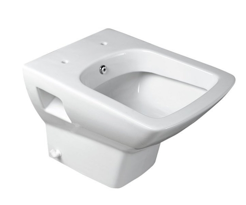 Aqualine SOLUZIONE fali wc, fali,beépített bidetzuhannyal 35x50,5cm (10SZ02002 DL)