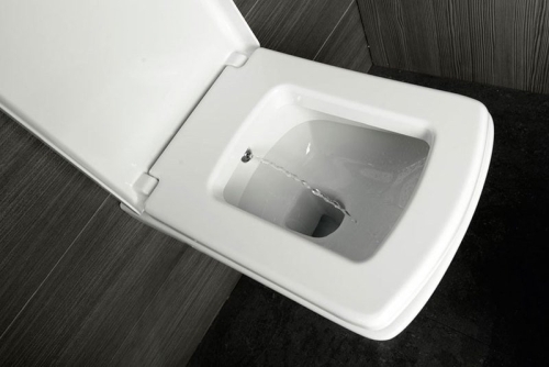 Aqualine SOLUZIONE fali wc, fali,beépített bidetzuhannyal 35x50,5cm (10SZ02002 DL)