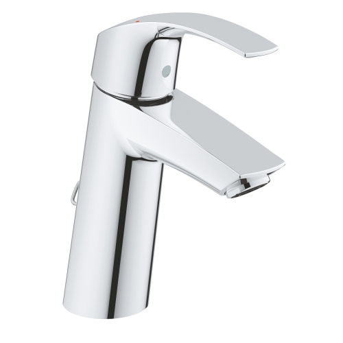 Grohe Eurosmart egykaros mosdócsaptelep behúzható lánc, M méret 23323001
