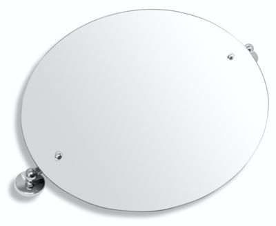 Novaservis Metalia 1 ovális tükör 60x50 cm, króm 6117,0