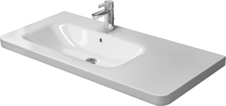 Duravit Durastyle 100x48 cm-es bútorral aláépíthető aszimmetrikus mosdó 2325100000