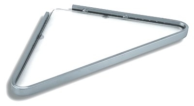 Novaservis Metalia 4 sarok üvegpolc, króm 6435,0