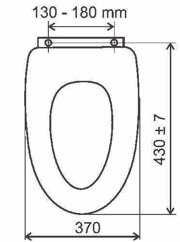 Novaservis Kandre WC ülőke bordó, keményfa, WC/CERVENA