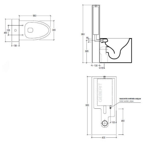 GSG Ceramic Boing monoblokkos wc BOCIMBL + BOWC01