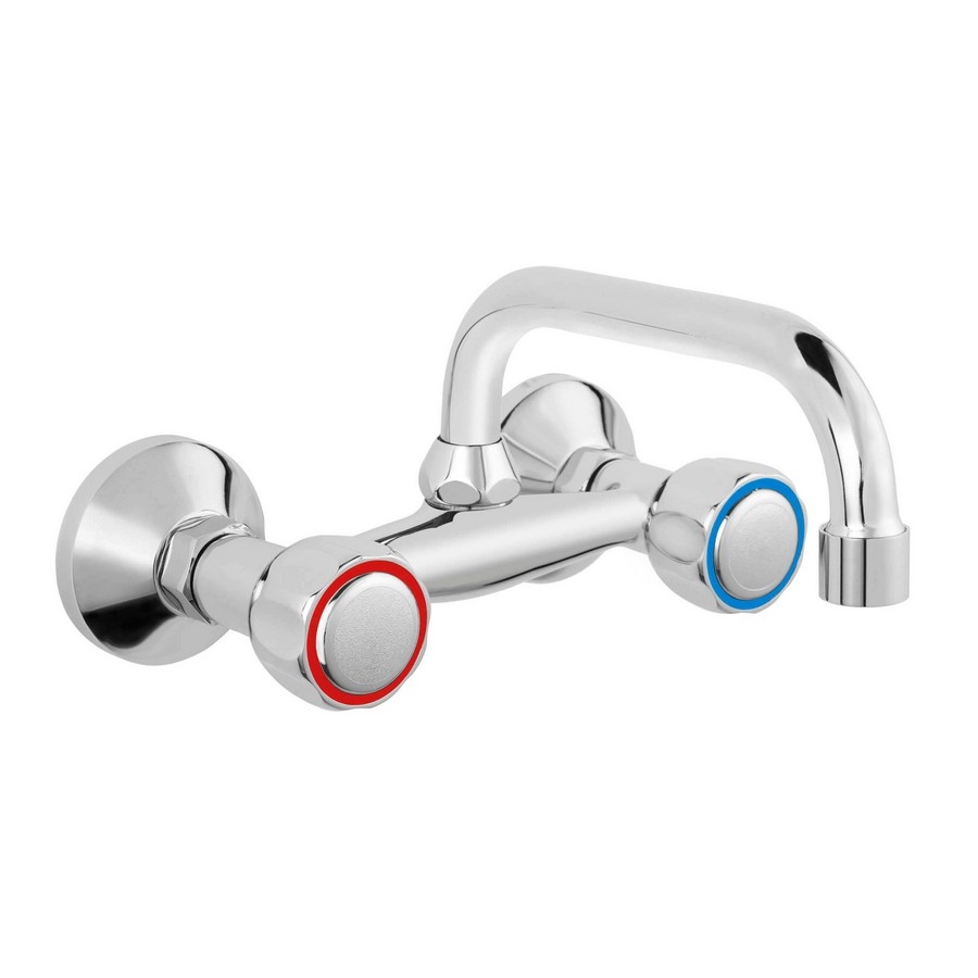 Ferro Standard fali mosdócsaptelep, króm, BST3