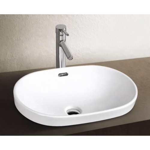 AREZZO design Denver 60x40 cm-es beépíthető mosdó AR-249A