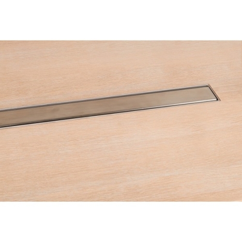 AREZZO design 800 mm-es rozsdamentes acél zuhanyfolyóka Steel ráccsal AR-800