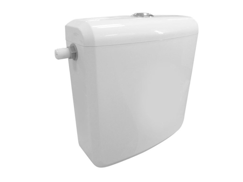 Aqualine WC tartály, öblítőmechanikával és összekötő csövekkel, ABS, duálnyomógombos (T1801-S)