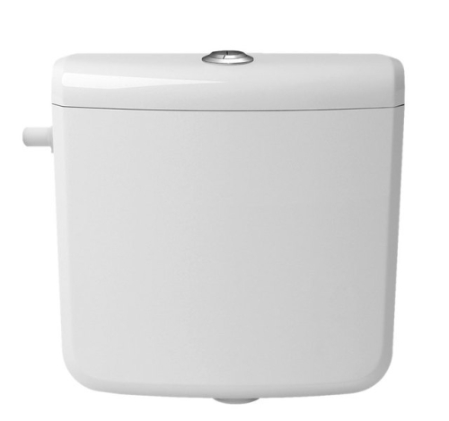 Aqualine WC tartály, öblítőmechanikával és összekötő csövekkel, ABS, duálnyomógombos (T1801-S)