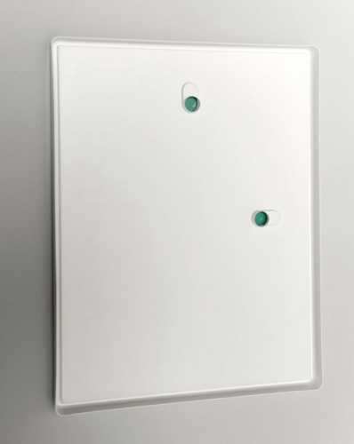Aqualine Tükör 40x30cm fehér pvc keret (22436)