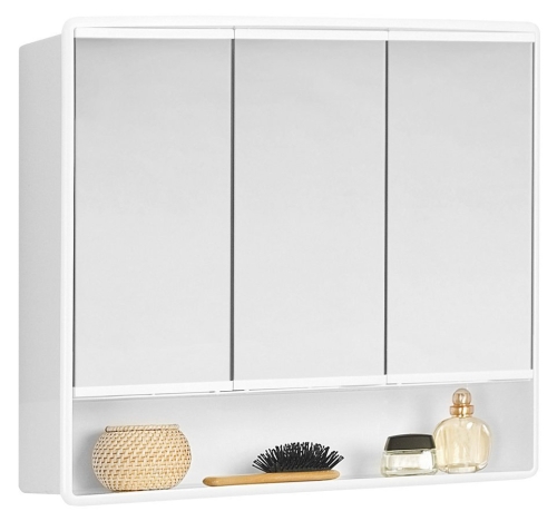 Aqualine LYMO tükrös fürdőszoba szekrény, 58x49x14,7 cm, világítás nélkül (1884132)
