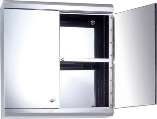 Aqualine BABY inox szekrény világítás nélkül, 45x45x13 cm (PCA002)
