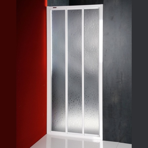 Aqualine DTR 90 cm-es eltolható zuhanyajtó, polystyrén betét (DTR-C-90)