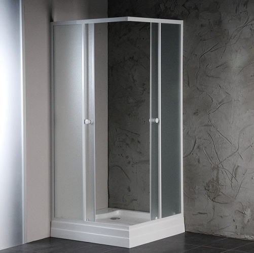 Aqualine ALAIN 80x80x185cm szögletes zuhanykabin (YQ800)