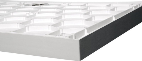 Aqualine STARYL 80x80x4 cm negyedköríves zuhanytálca, R55 (RS281)