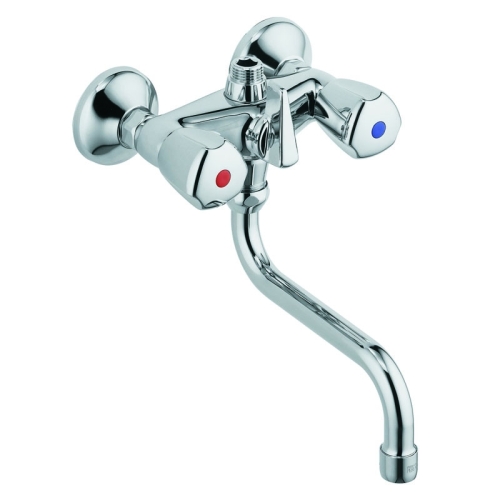 Kludi Standard fali kádtöltő- és zuhanycsaptelep, króm, 262090515