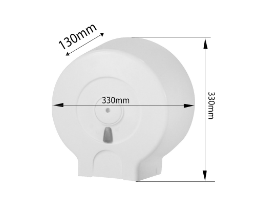 Aqualine Wc papírtartó, 33x13x33 cm, papír átmérő 29 cm (608)