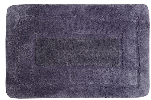 Aqualine Kádkilépő 50x80 cm, 100% acryl, csúszásmentes, sötétlila (KP01F)