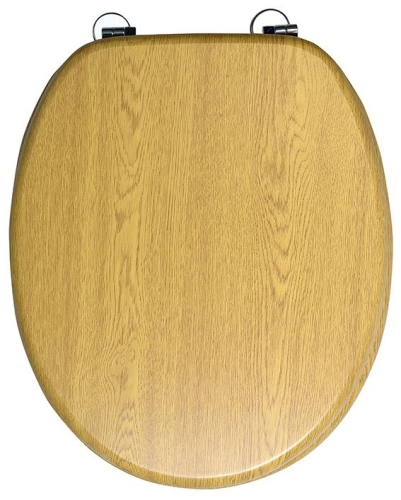 Aqualine WC ülőke, MDF, tölgy 1705-06