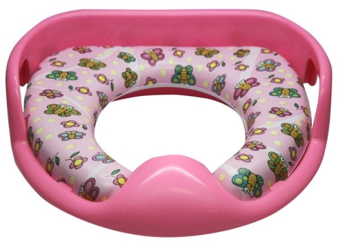 Aqualine SOFT WC ülőke, gyerek betét, rózsaszín (PM2399-30)