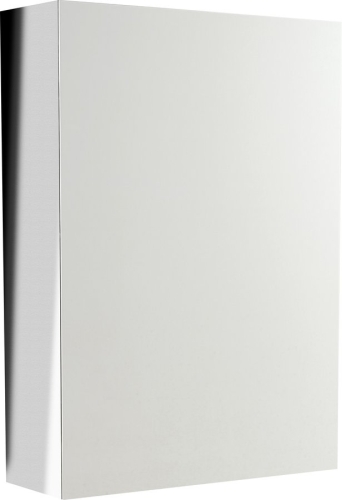 Aqualine LIRA 50x70x12 cm tükrös ajtó L/R, fényes inox (PCA741)