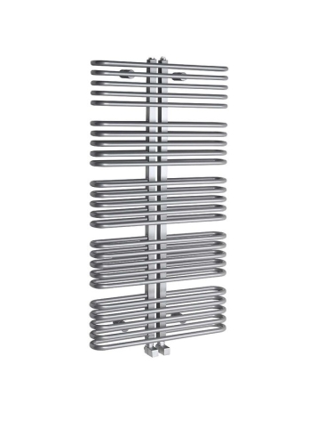 Sapho ASTRA 600x1170 mm fürdőszobai radiátor, 850 W, ezüst (AS518)