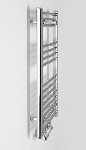 Sapho ALYA 450x800mm egyenes fürdőszobai radiátor középső bekötéssel, króm 1145-01