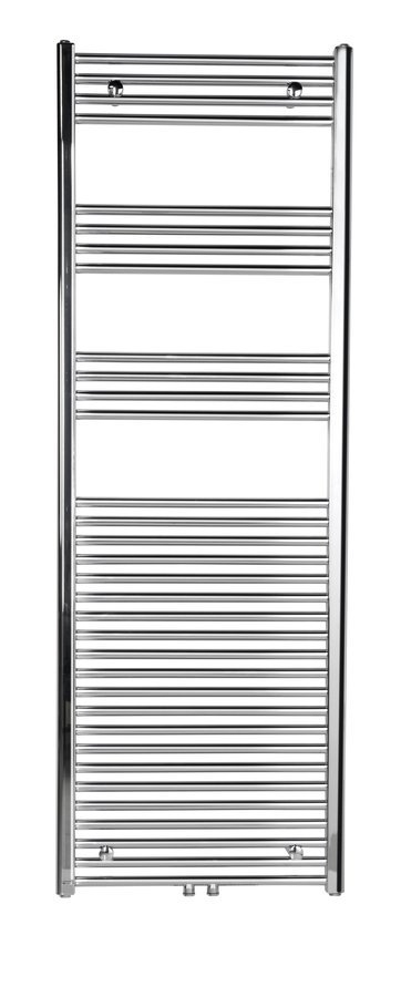 Sapho ALYA 600x1760mm egyenes fürdőszobai radiátor középső bekötéssel, króm 1145-12