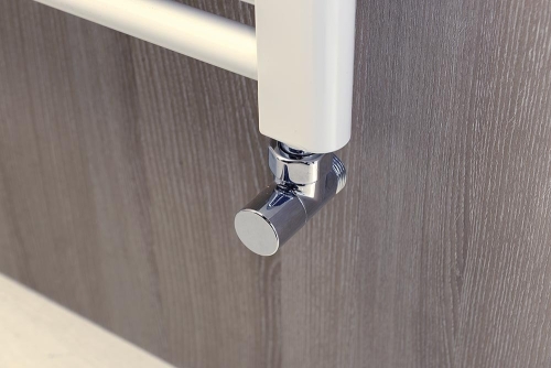 Sapho STYLO 500x1101mm fürdőszobai radiátor lenyitható törölközőtartóval, fehér (DC115)