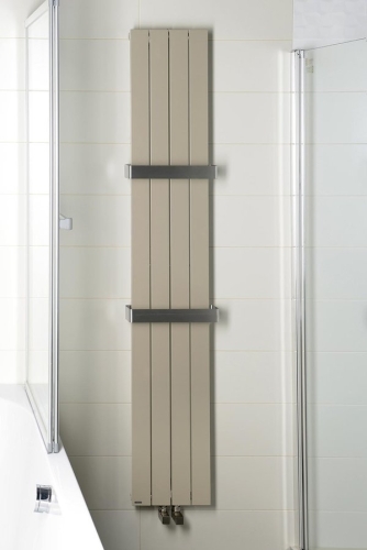 Sapho COLONNA 450x1800 mm fürdőszobai radiátor, metál mokkaszín IR148