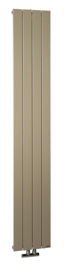 Sapho COLONNA 450x1800 mm fürdőszobai radiátor, metál mokkaszín IR148