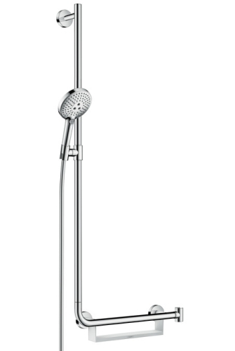 Hansgrohe Raindance Select S 120 EcoSmart 9 l/min / Unica Comfort zuhanyszett 1,10m króm 26325 000 (26325000)