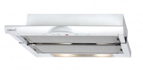 Cata TF-5060 kihúzható teleszkópos páraelszívó 60 cm, fehér, 02033003